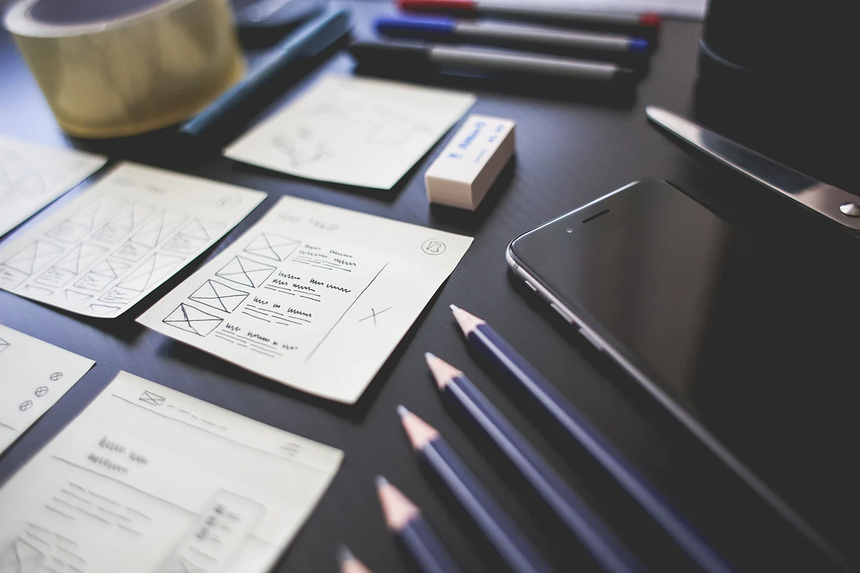 design thinking: wireframes and content