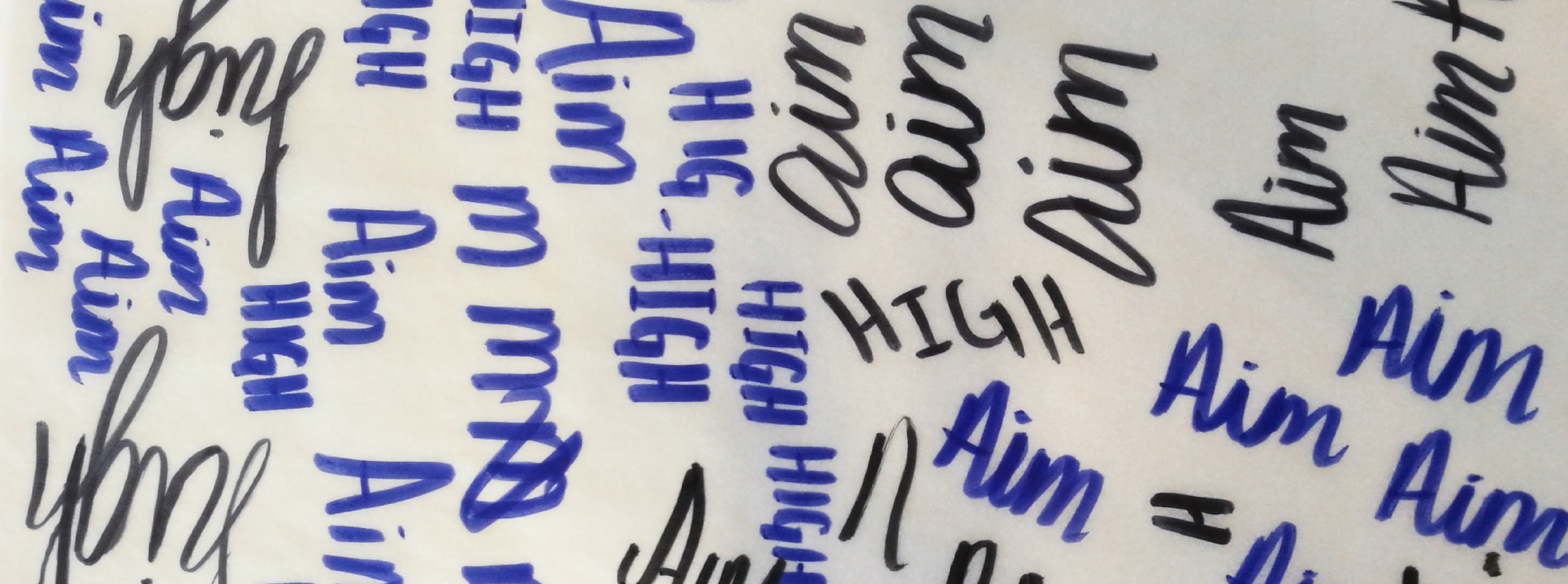 handlettered sketches