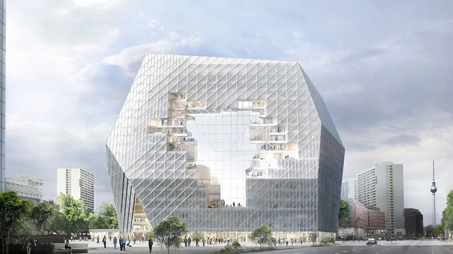 Ole Scheeren Architecture Collaborative Cloud Berlin Germany