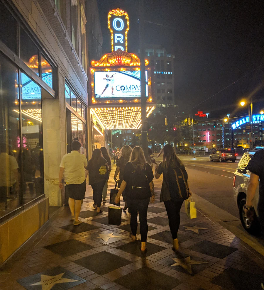 Memphis TN street walk in 2018.