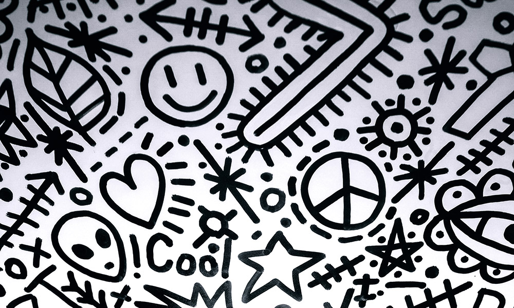 happiness doodles
