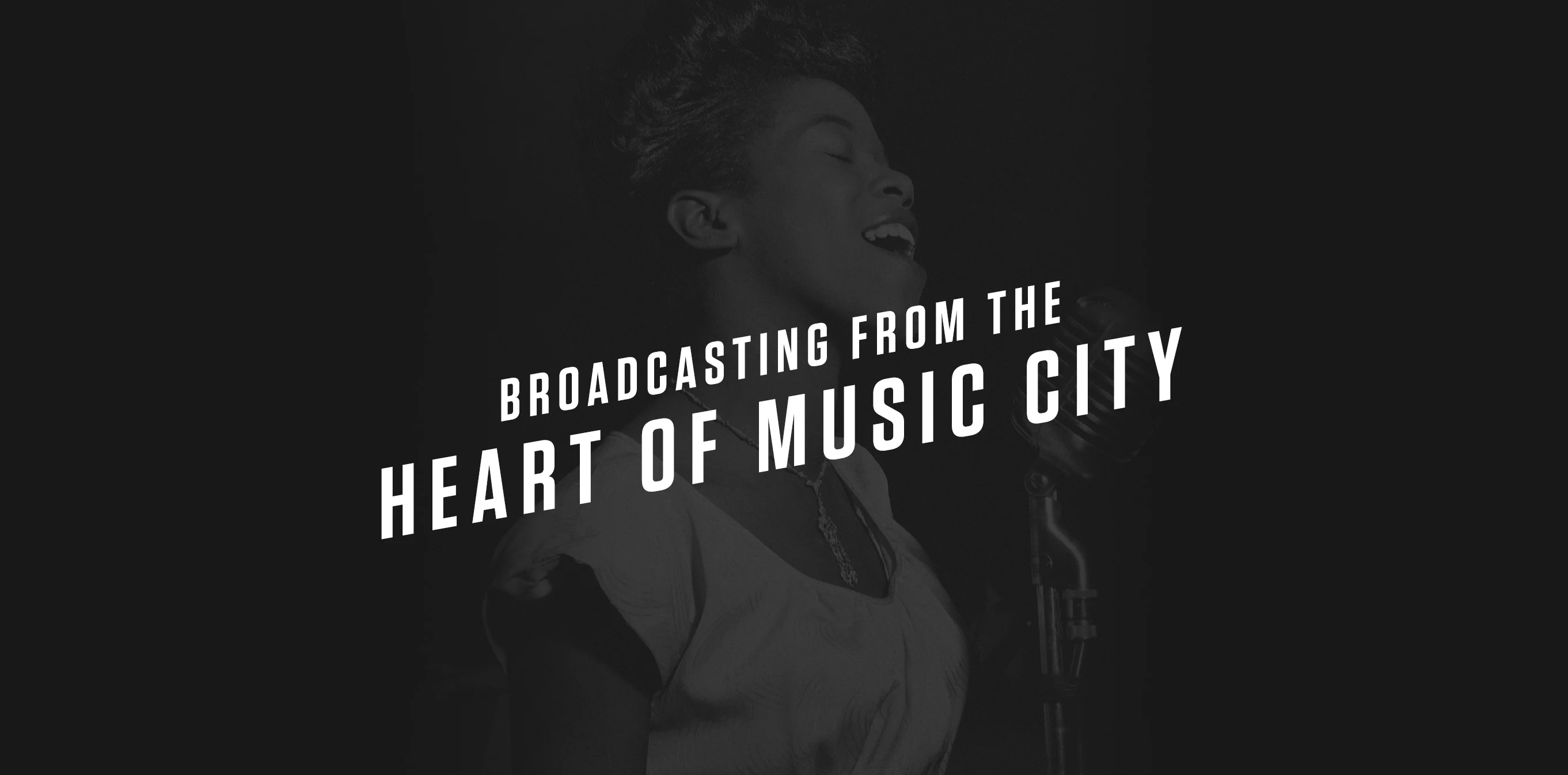 WXNA FM Nashville branded design elements