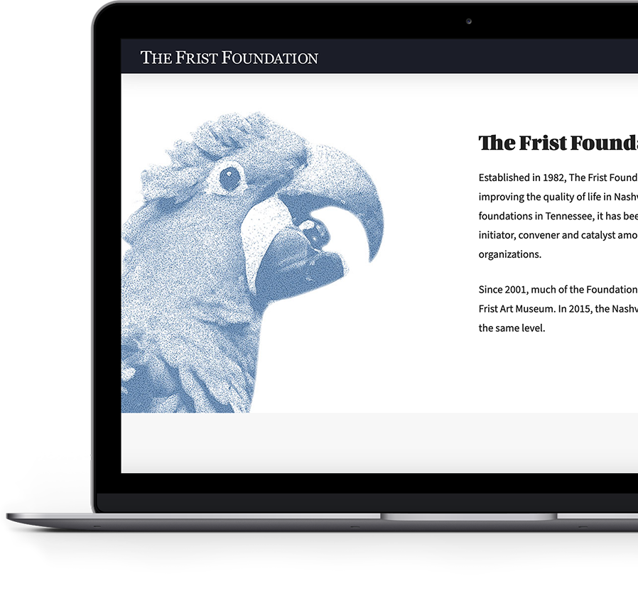 The Frist Foundation | Nashville Non-Profit Design by DesignUps