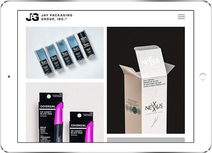 Jay Packaging Responsive Website Design