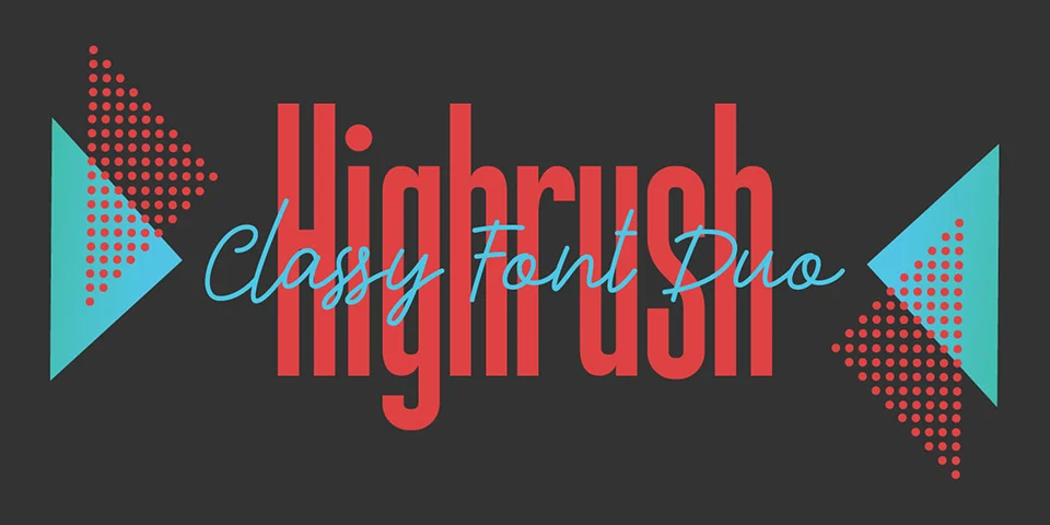 highrush font