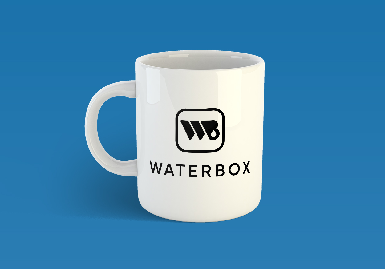 Waterbox mug product deesign