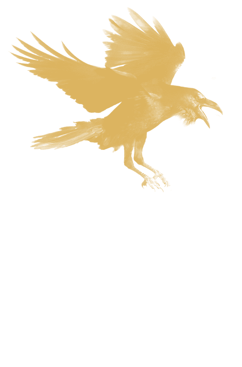 Distillery logo design for Kentucky based Ravens Crest Distilling