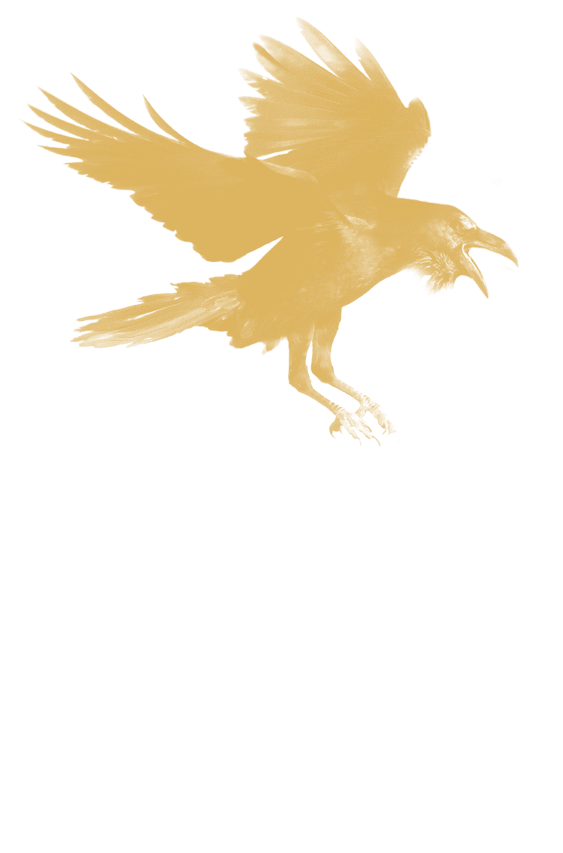 Distillery logo design for Kentucky based Ravens Crest Distilling