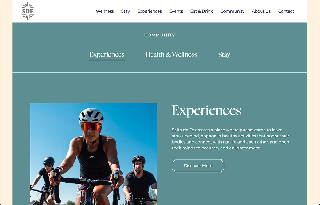 web design and development for hospitality