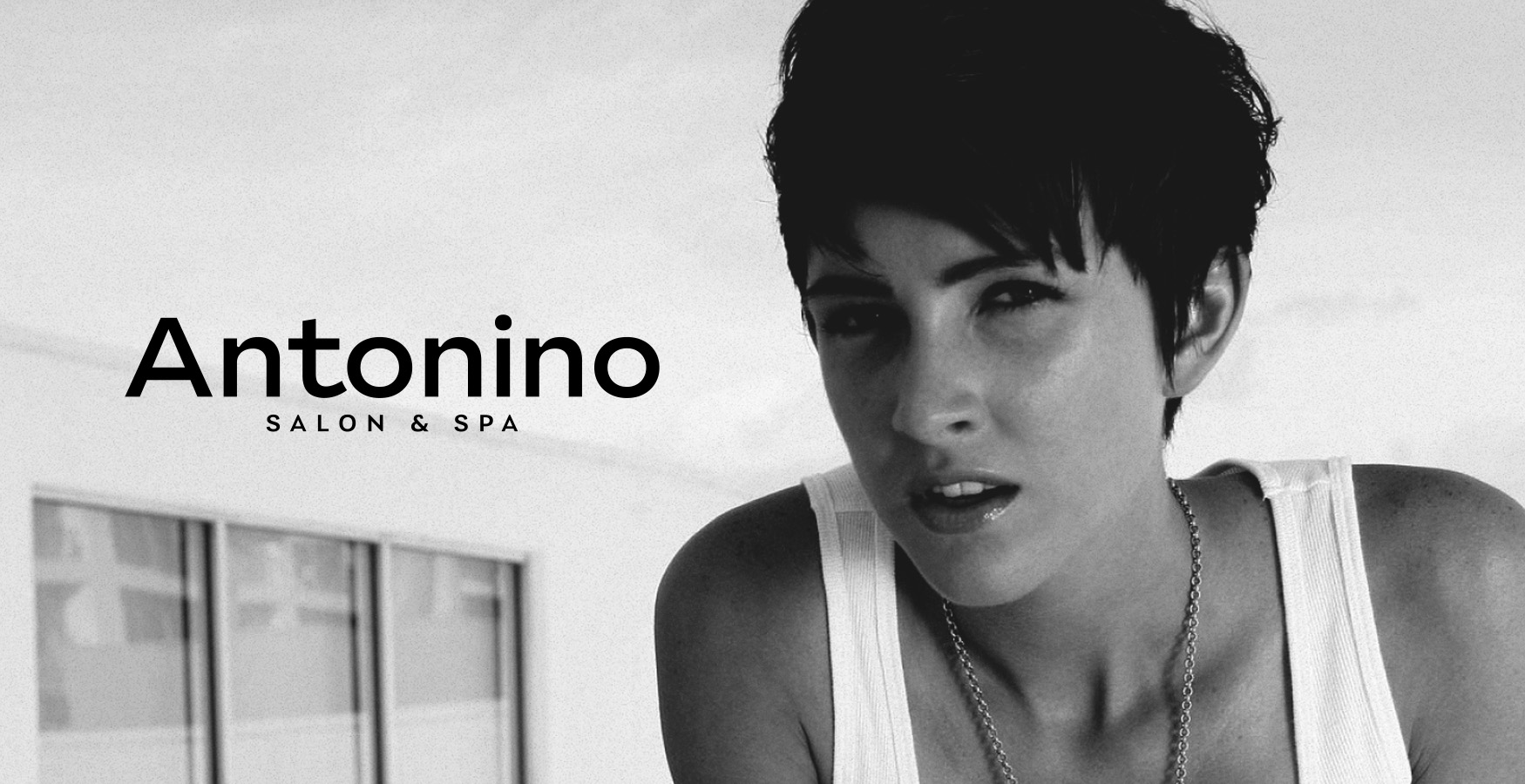 Minimalist design and website for Antonino Salon