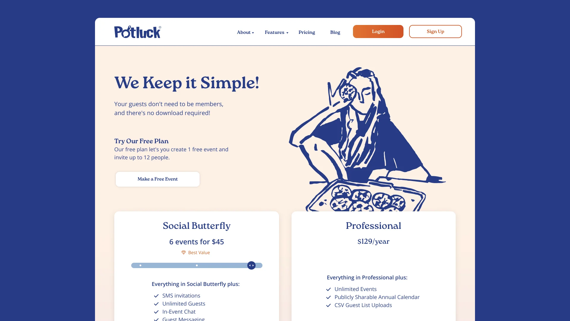 Potluck Pricing