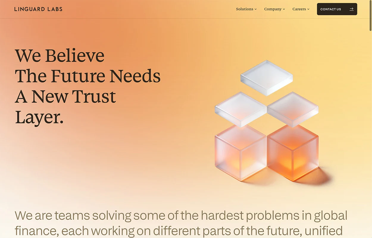 Linguard Labs Crypto Startup About Page